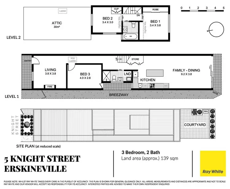 Floorplan of Homely house listing, 5 Knight Street, Erskineville NSW 2043