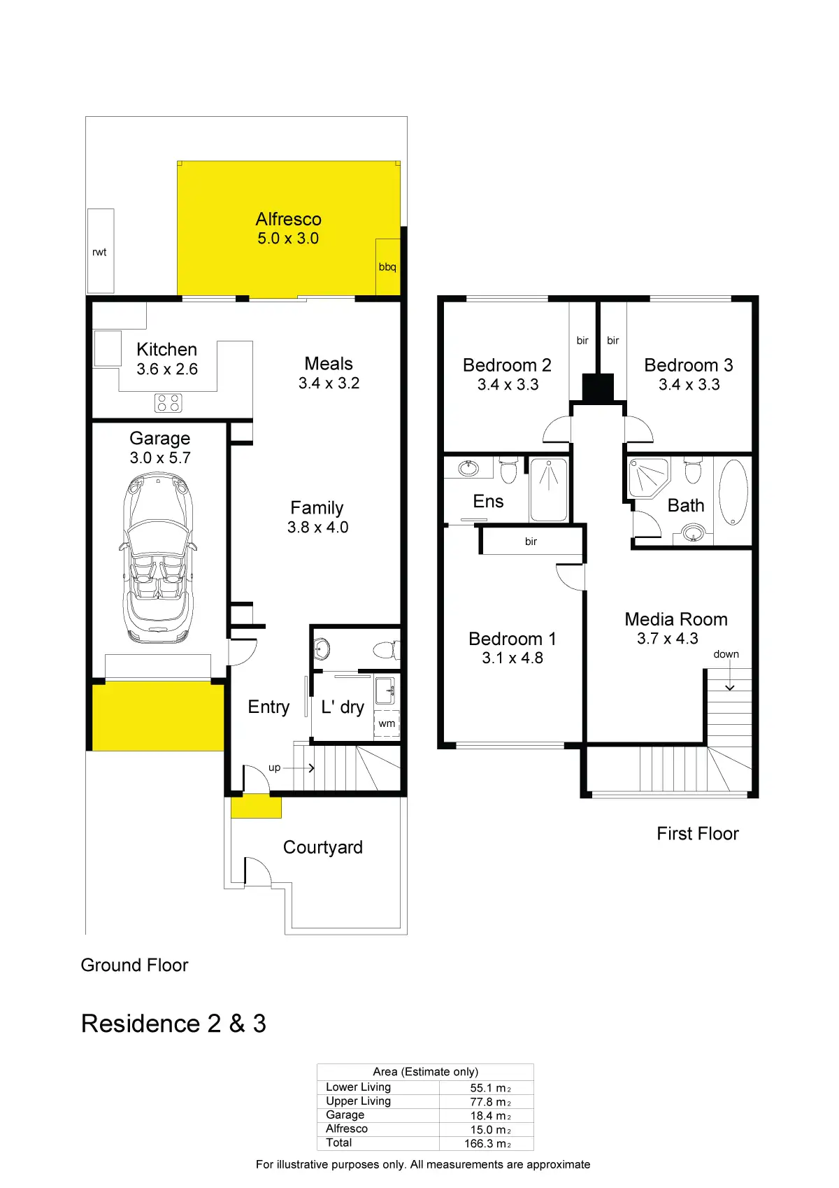 Floorplan of Homely house listing, 58C Farnham Road, Ashford SA 5035