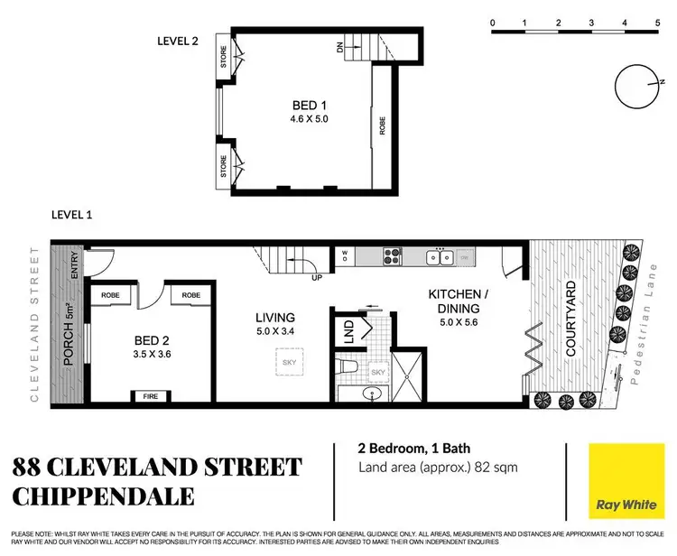Floorplan of Homely house listing, 88 Cleveland Street, Chippendale NSW 2008