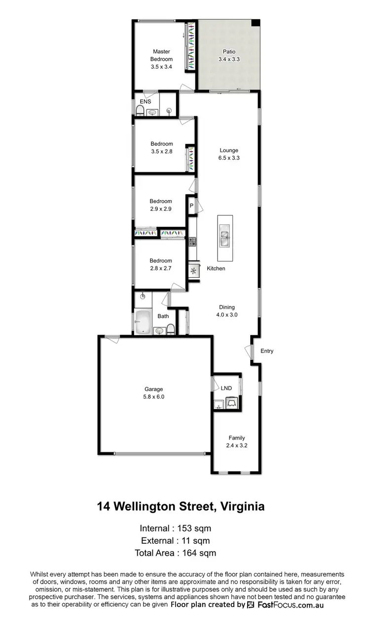 Floorplan of Homely house listing, 14 Wellington Street, Virginia QLD 4014