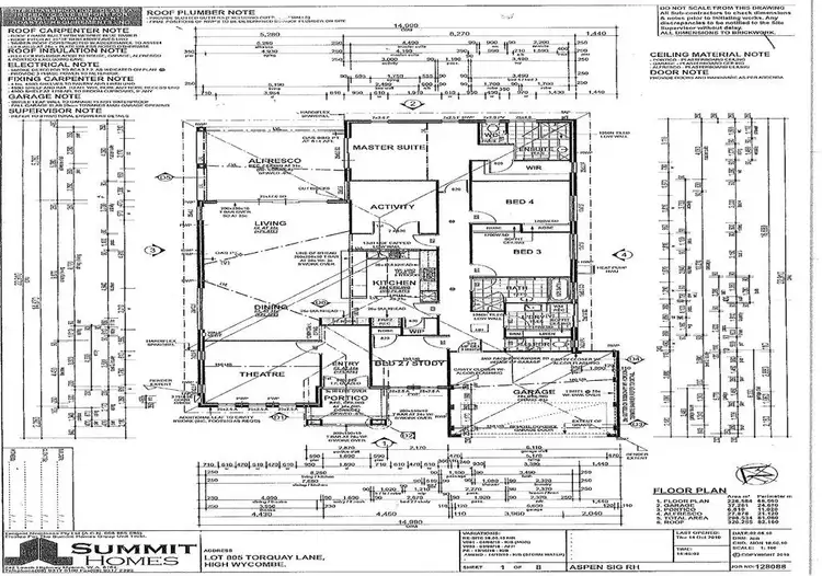Floorplan of Homely house listing, 9 Torquay Lane, High Wycombe WA 6057