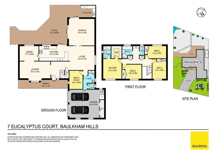 Floorplan of Homely house listing, 7 Eucalyptus Court, Baulkham Hills NSW 2153
