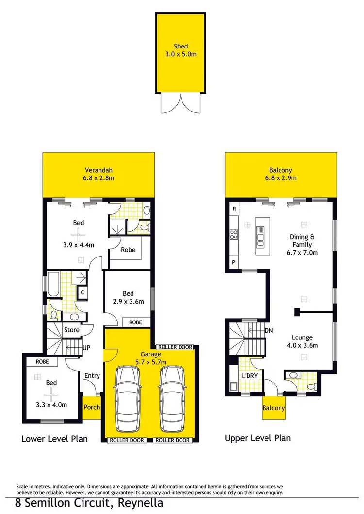 Floorplan of Homely house listing, 8 Semillon Circuit, Reynella SA 5161