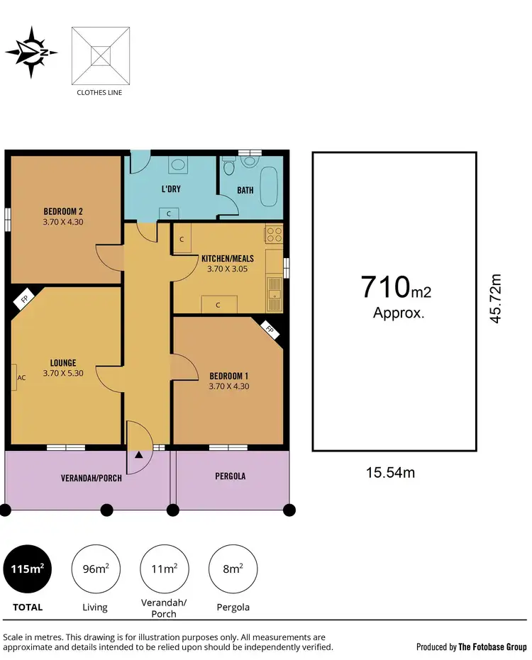Floorplan of Homely house listing, 4 Lincoln Street, Woodville North SA 5012
