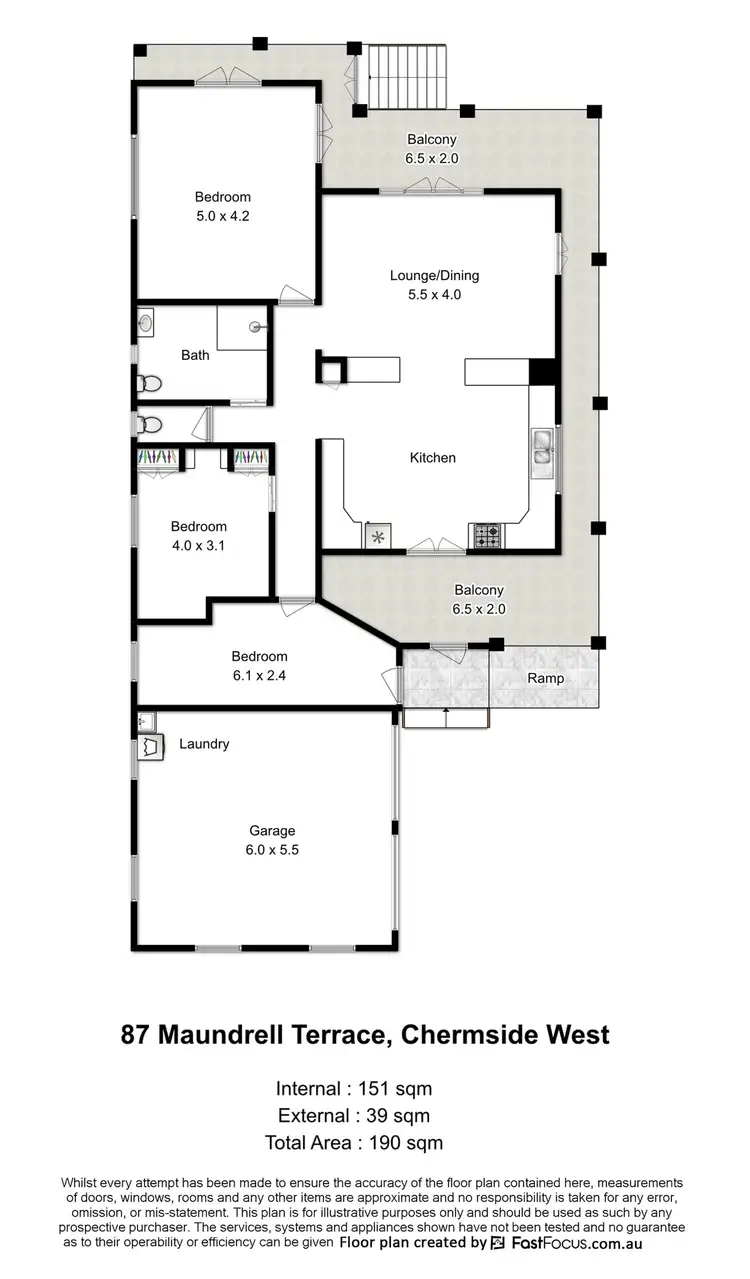 Floorplan of Homely house listing, 87 Maundrell Terrace, Chermside West QLD 4032