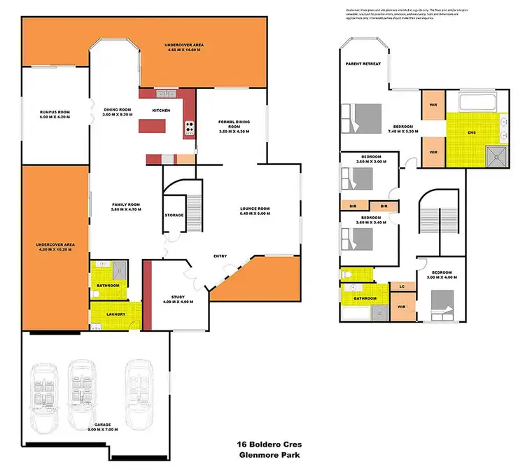 Floorplan of Homely house listing, 16 Boldero Crescent, Glenmore Park NSW 2745