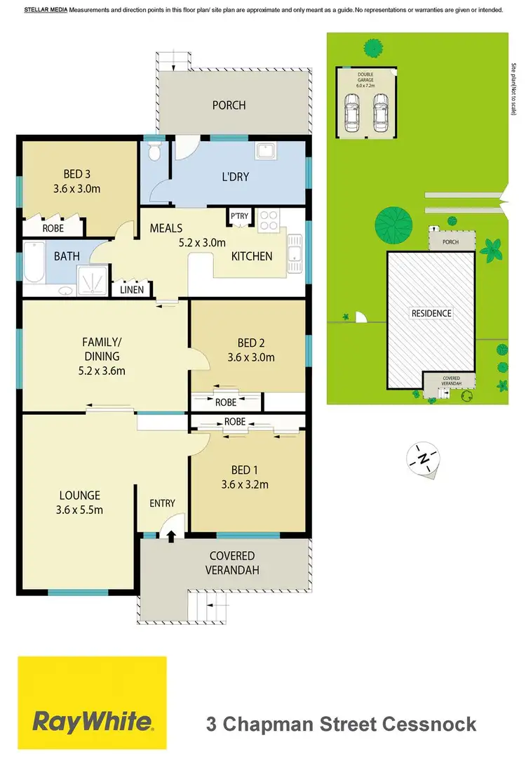 Floorplan of Homely house listing, 3 Chapman Street, Cessnock NSW 2325