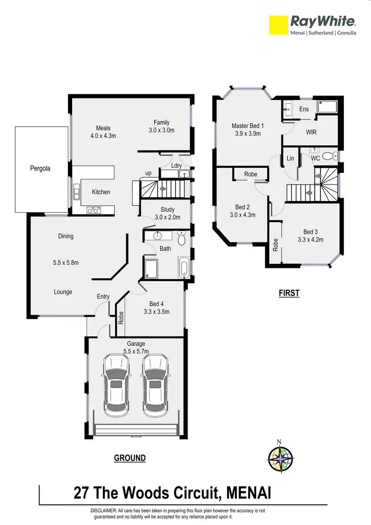 Floorplan of Homely house listing, 27 The Woods Circuit, Menai NSW 2234