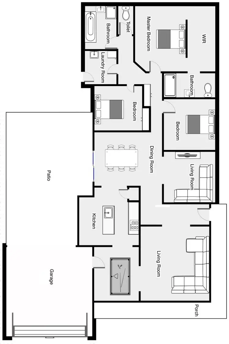 Floorplan of Homely house listing, 919 Fourteenth Street, Mildura VIC 3500