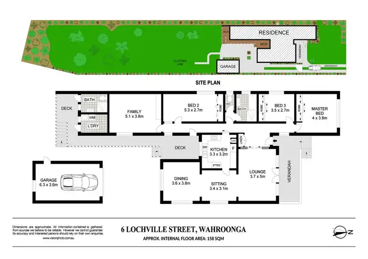 Floorplan of Homely house listing, 6 Lochville Street, Wahroonga NSW 2076