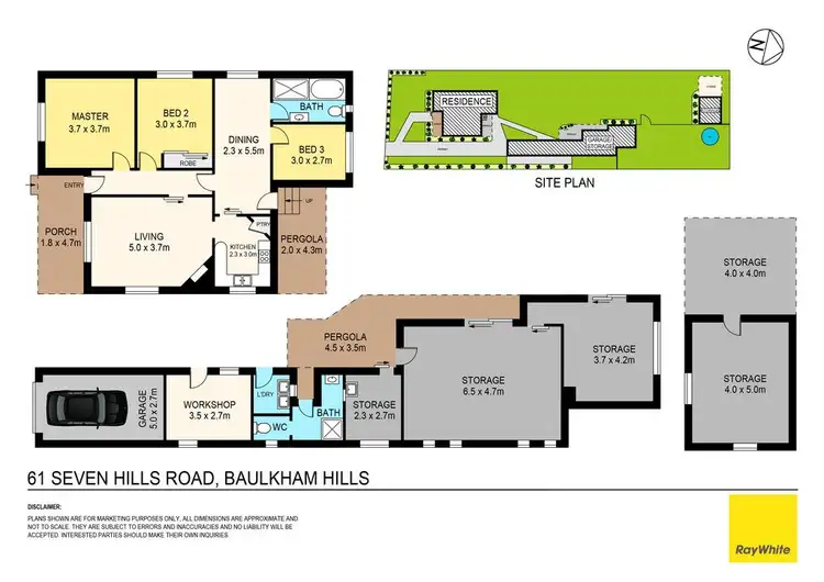 Floorplan of Homely house listing, 61 Seven Hills Road, Baulkham Hills NSW 2153