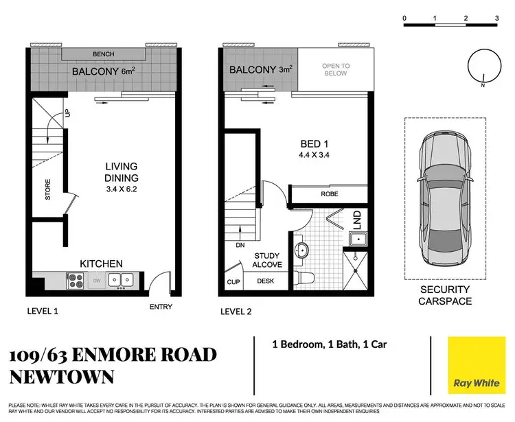 Floorplan of Homely apartment listing, 109/63-71 Enmore Road, Newtown NSW 2042