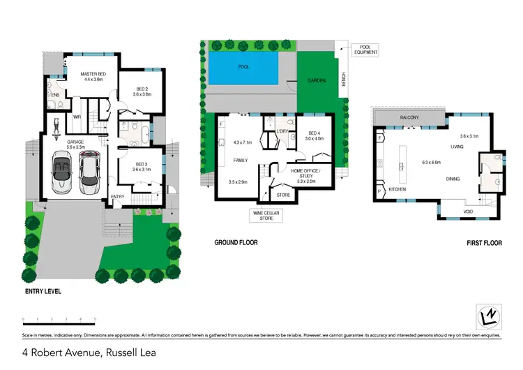 Floorplan of Homely house listing, 4 Robert Avenue, Russell Lea NSW 2046