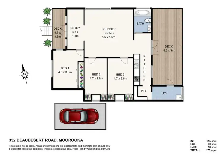 Floorplan of Homely house listing, 352 Beaudesert Road (Service Road), Moorooka QLD 4105