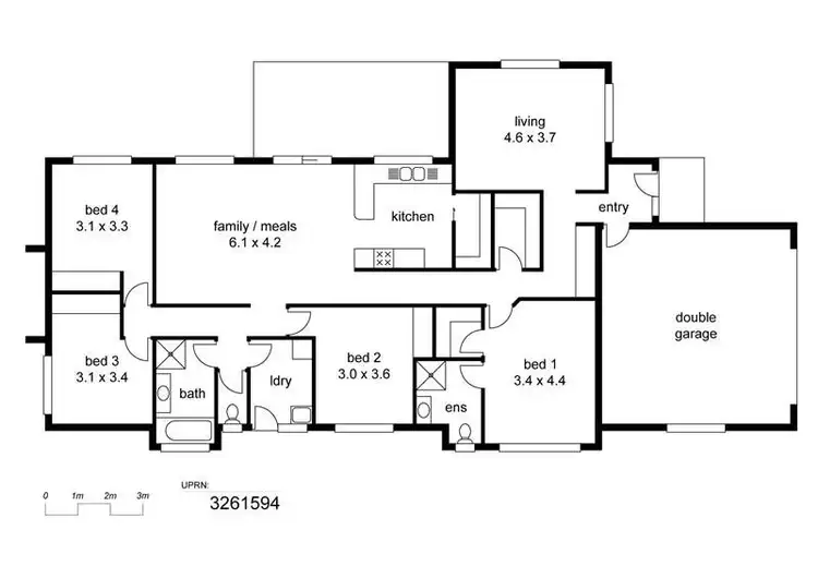 Floorplan of Homely house listing, Address available on request