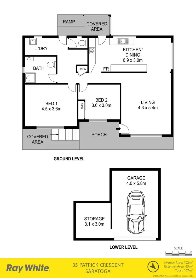 Floorplan of Homely house listing, 35 Patrick Crescent, Saratoga NSW 2251