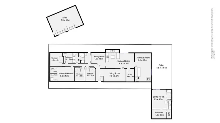 Floorplan of Homely rural property listing, 39 Larapinta Drive, Wyee Point NSW 2259
