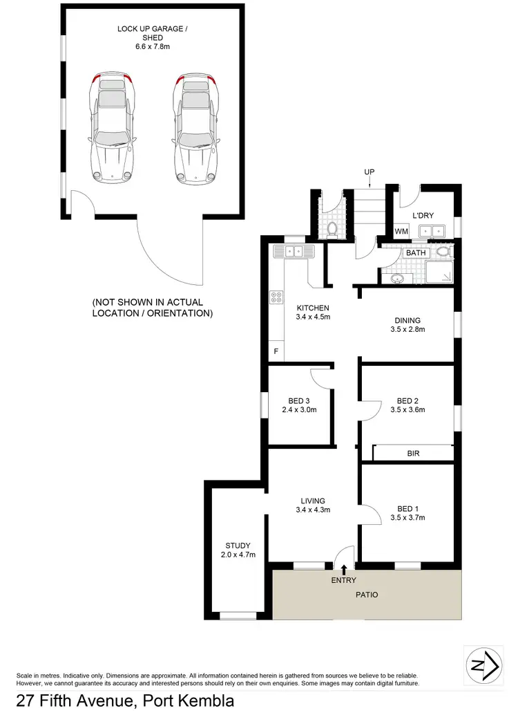 Floorplan of Homely house listing, 27 Fifth Avenue, Port Kembla NSW 2505
