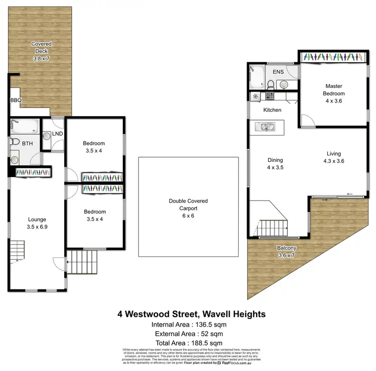 Floorplan of Homely house listing, 4 Westwood Street, Wavell Heights QLD 4012