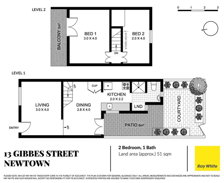 Floorplan of Homely house listing, 13 Gibbes Street, Newtown NSW 2042
