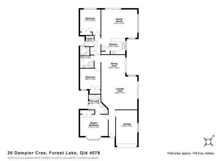 Floorplan of Homely house listing, 20 Dampier Crescent, Forest Lake QLD 4078