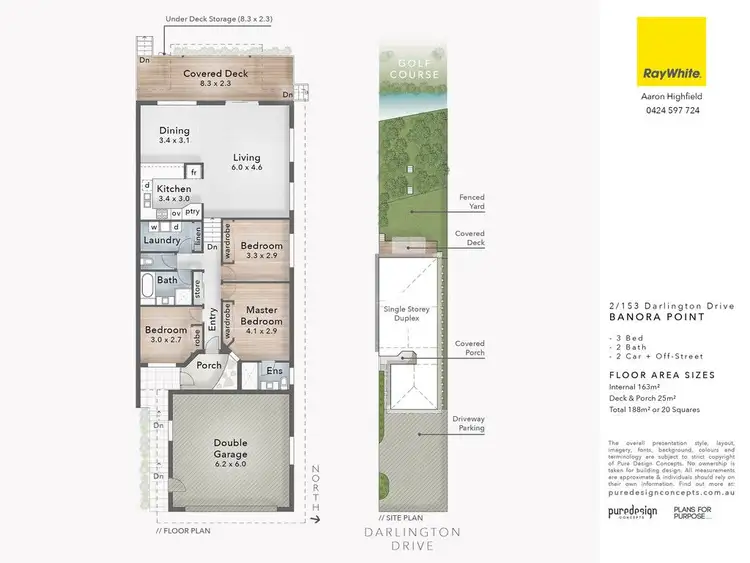 Floorplan of Homely semi-detached listing, 2/153 Darlington Drive, Banora Point NSW 2486
