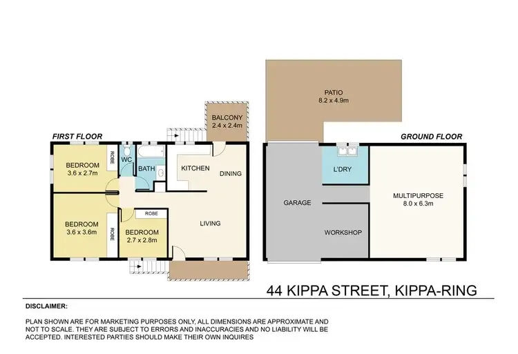 Floorplan of Homely house listing, 44 Kippa Street, Kippa-ring QLD 4021
