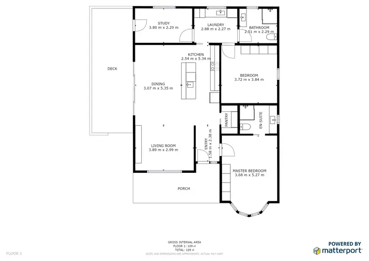 Floorplan of Homely house listing, 15 Wilson Street, Swan Hill VIC 3585
