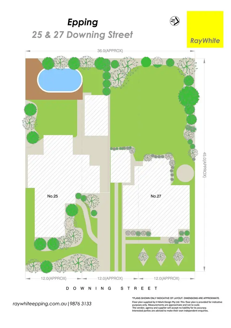 Floorplan of Homely house listing, 25 Downing Street, Epping NSW 2121