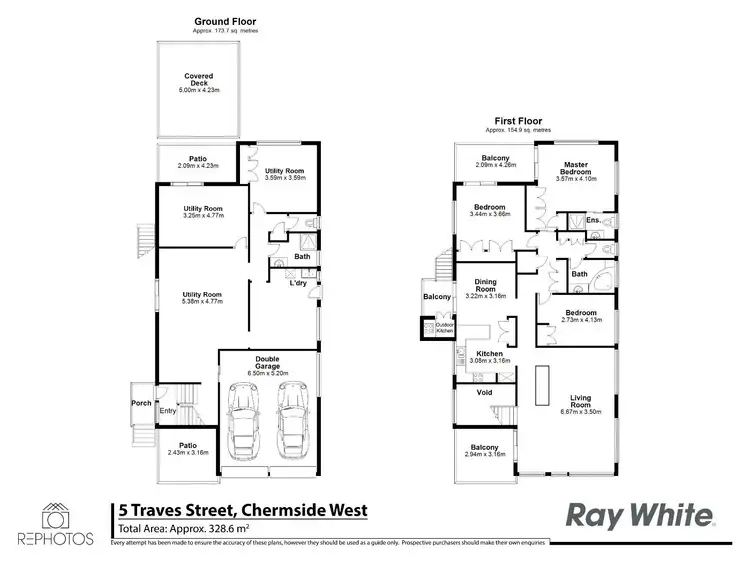 Floorplan of Homely house listing, 5 Traves Street, Chermside West QLD 4032