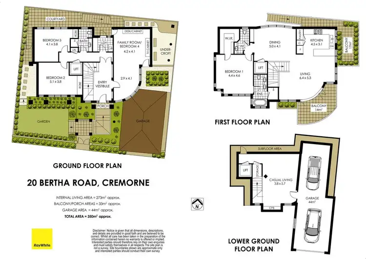 Floorplan of Homely house listing, 20 Bertha Road, Cremorne NSW 2090