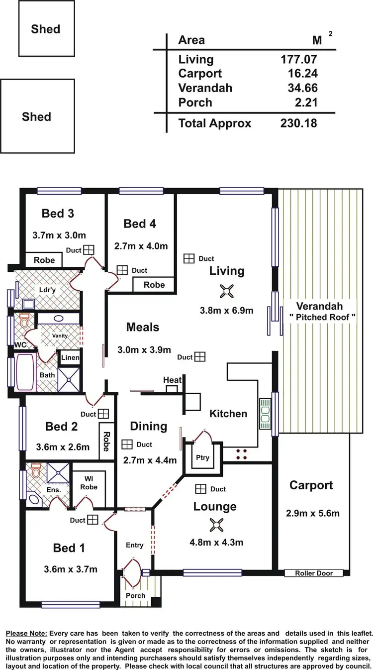Floorplan of Homely house listing, 49 Riverview Parade, Blakeview SA 5114