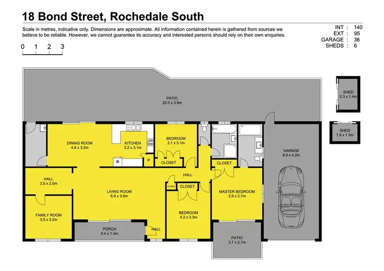 Floorplan of Homely house listing, 18 Bond Street, Rochedale South QLD 4123