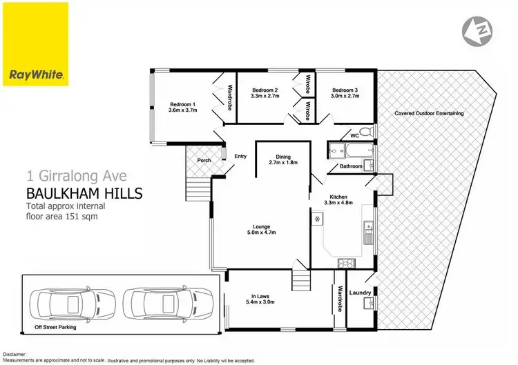 Floorplan of Homely house listing, 1 Girralong Avenue, Baulkham Hills NSW 2153