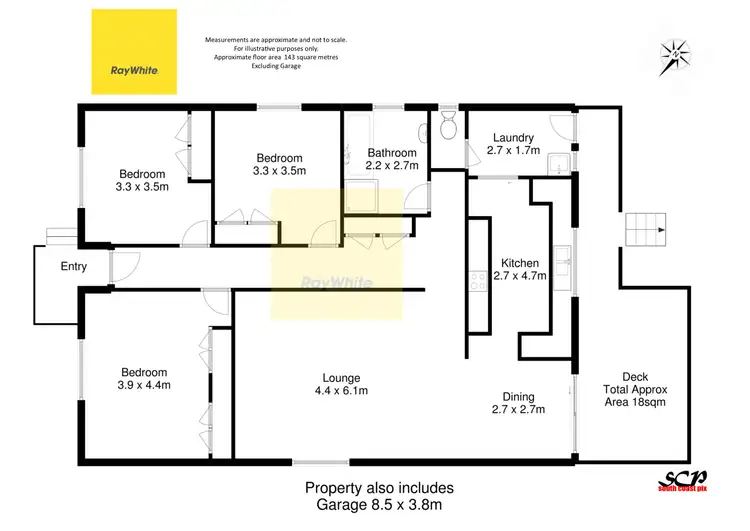 Floorplan of Homely house listing, 79 Sunpatch Parade, Tomakin NSW 2537