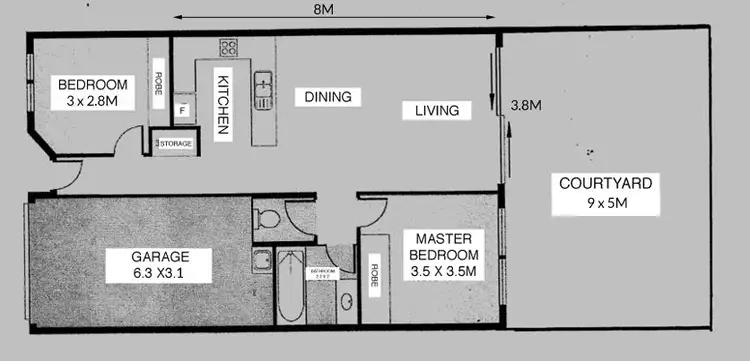 Floorplan of Homely townhouse listing, 38/276 Handford Road, Taigum QLD 4018
