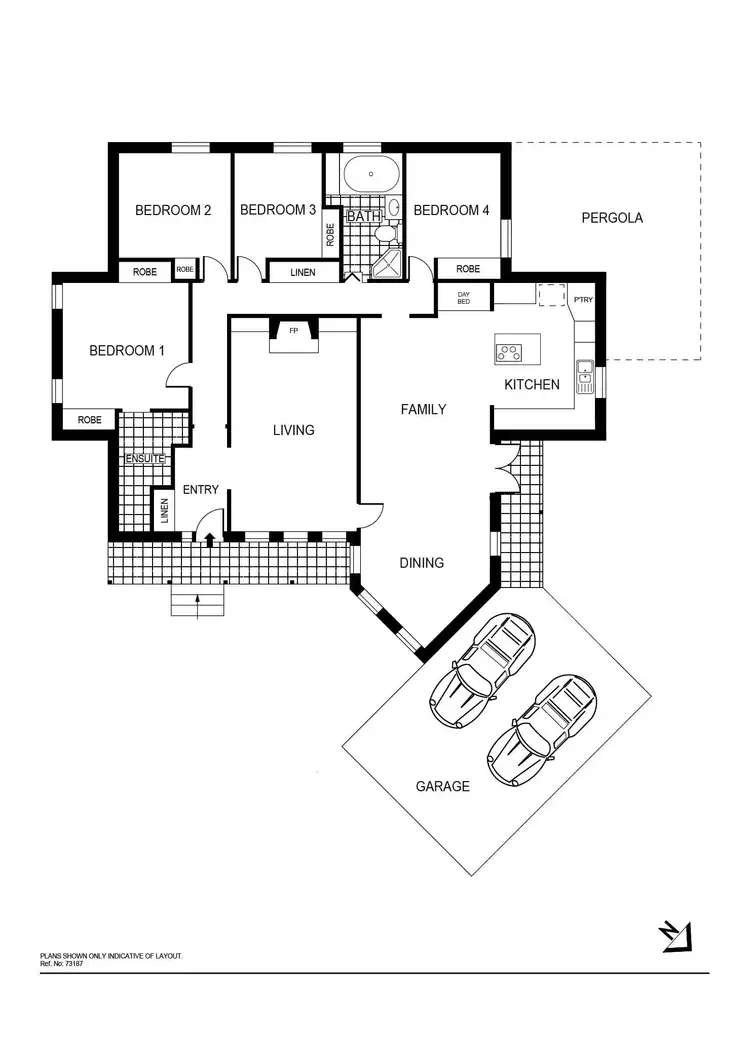 Floorplan of Homely house listing, 17 Solomon Crescent, Latham ACT 2615