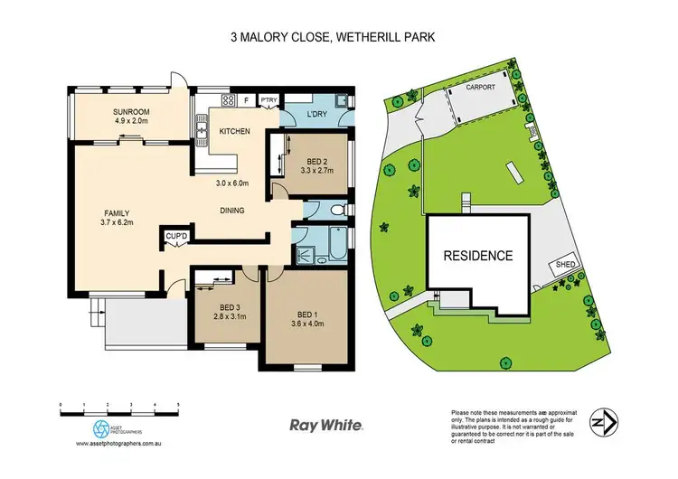 Floorplan of Homely house listing, 3 Malory Close, Wetherill Park NSW 2164