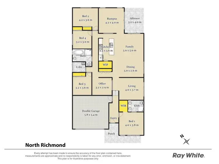Floorplan of Homely house listing, 15 Pinnacle Rise, North Richmond NSW 2754