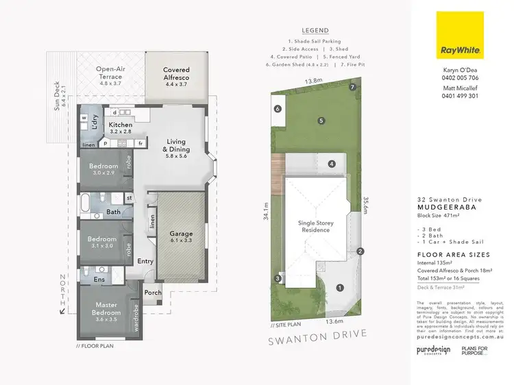 Floorplan of Homely house listing, 32 Swanton Drive, Mudgeeraba QLD 4213