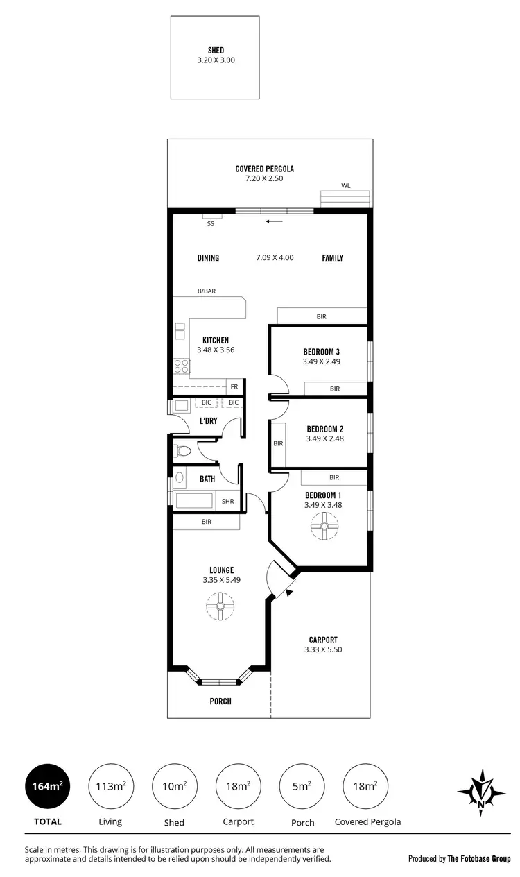 Floorplan of Homely house listing, 75 Zanker Drive, Mount Barker SA 5251