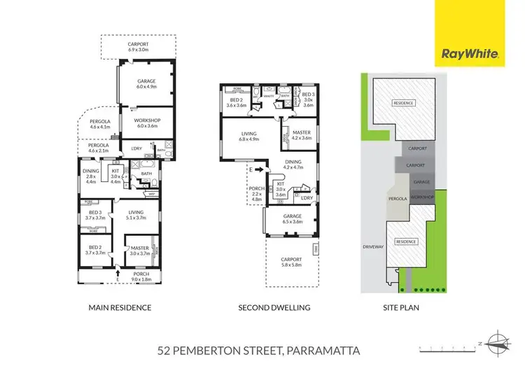 Floorplan of Homely house listing, 52 Pemberton Street, Parramatta NSW 2150