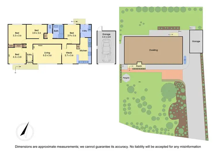 Floorplan of Homely house listing, 21 Jeffrey Drive, Ringwood VIC 3134