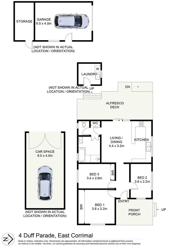 Floorplan of Homely house listing, 4 Duff Parade, East Corrimal NSW 2518