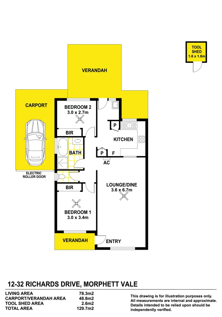 Floorplan of Homely house listing, 12/32 Richards Drive, Morphett Vale SA 5162