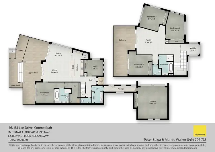 Floorplan of Homely townhouse listing, 76/181 Lae Drive, Coombabah QLD 4216
