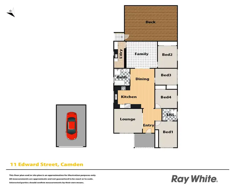 Floorplan of Homely house listing, 11 Edward Street, Camden NSW 2570
