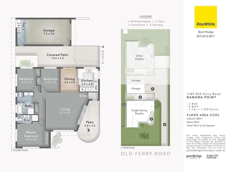 Floorplan of Homely house listing, 1/89 Old Ferry Road, Banora Point NSW 2486