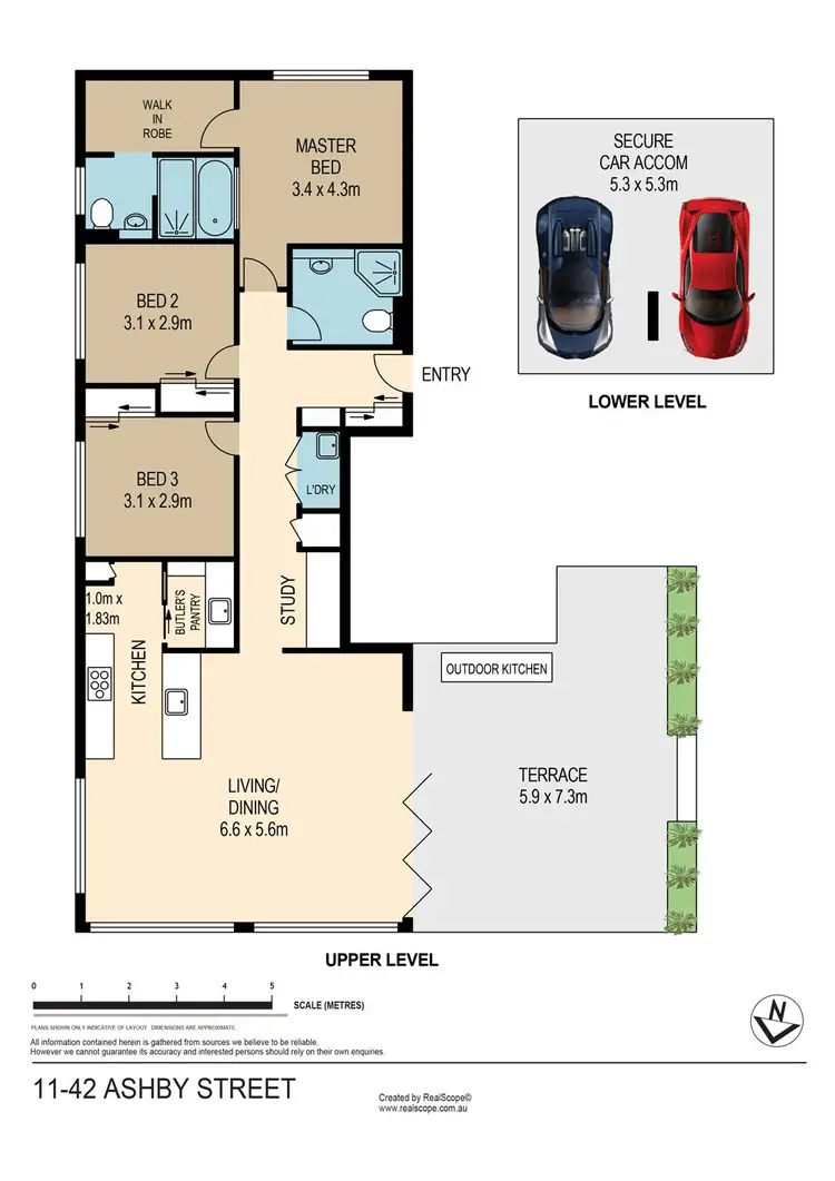 Floorplan of Homely apartment listing, 11/42 Ashby Street, Fairfield QLD 4103