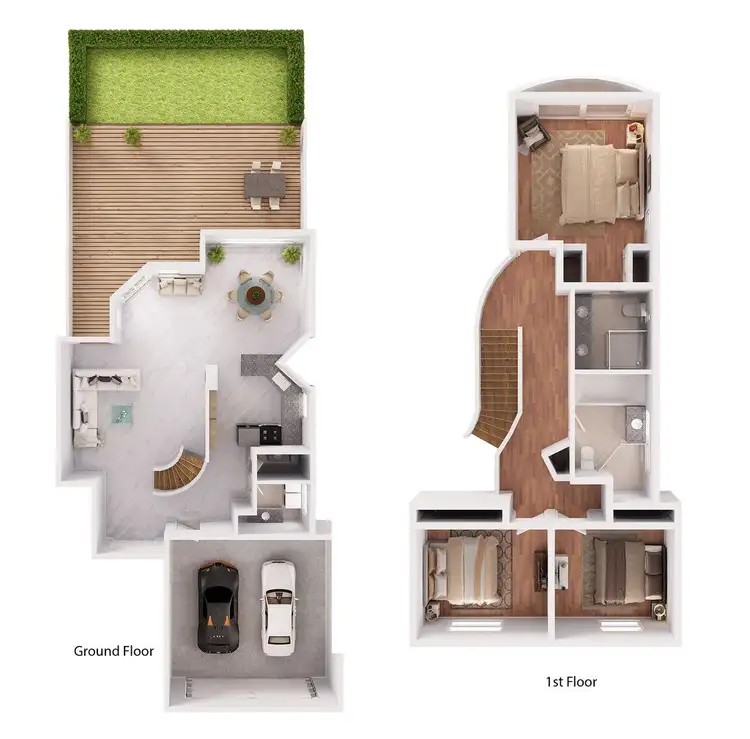 Floorplan of Homely house listing, 37/19 Santa Barbara Road, Hope Island QLD 4212